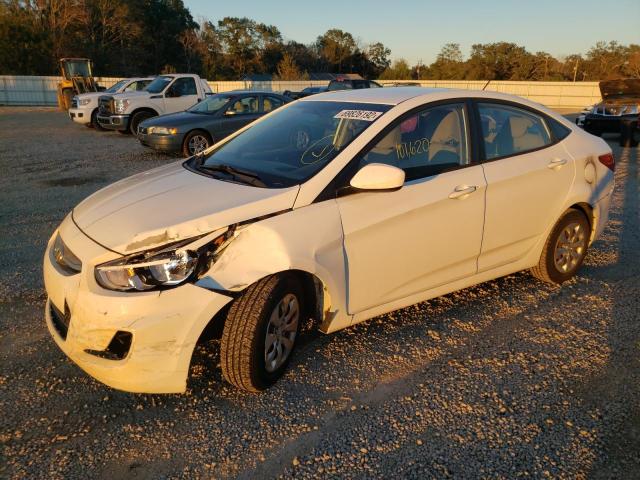 HYUNDAI ACCENT SE 2016 with VIN KMHCT4AE1GU018334 - Photo from auction