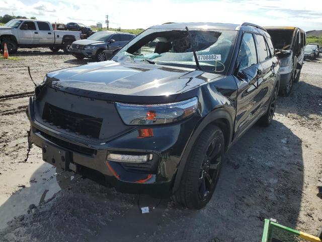 FORD EXPLORER S 2022 with VIN 1FM5K7GC4NGB87374 - Photo from auction