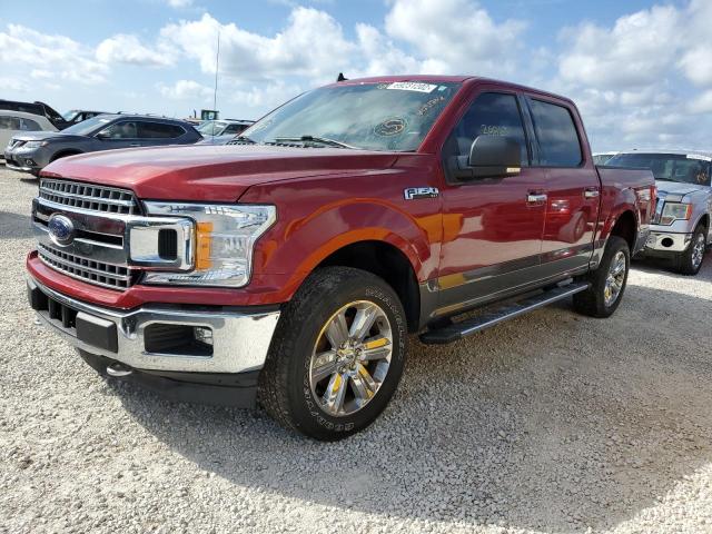 FORD F150 SUPER 2019 with VIN 1FTEW1E40KKF10250 - Photo from auction