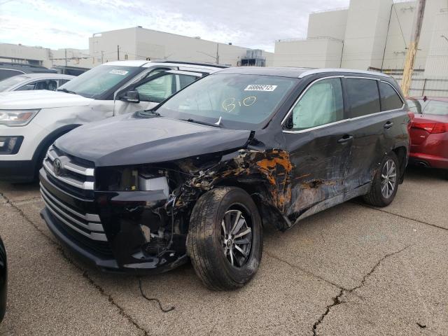 TOYOTA HIGHLANDER 2017 with VIN 5TDJZRFH0HS420460 - Photo from auction