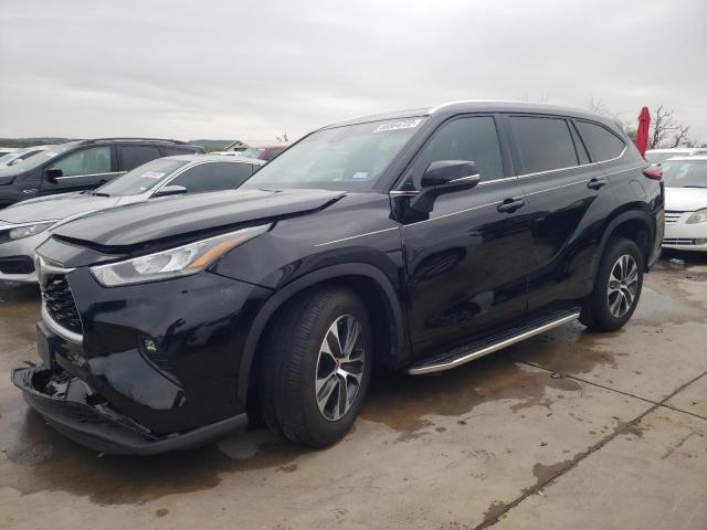 TOYOTA HIGHLANDER 2020 with VIN 5TDGZRAH8LS018468 - Photo from auction