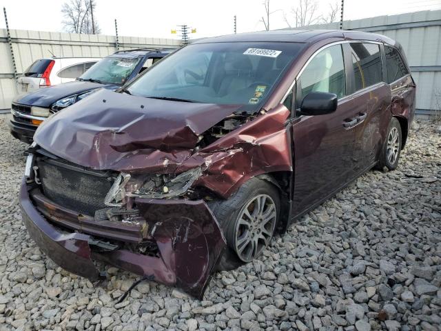 HONDA ODYSSEY EX 2012 with VIN 5FNRL5H66CB078115 - Photo from auction