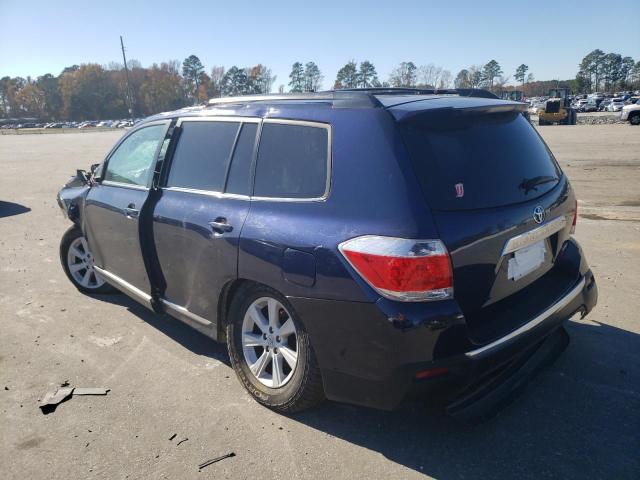 Photo 2 from auction – 2013 TOYOTA HIGHLANDER with VIN 5TDBK3EH9DS233929
