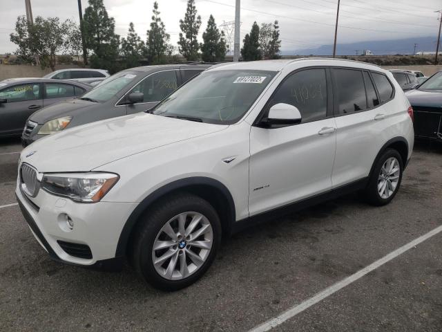 BMW X3 XDRIVE2 2016 with VIN 5UXWX9C59G0D87287 - Photo from auction