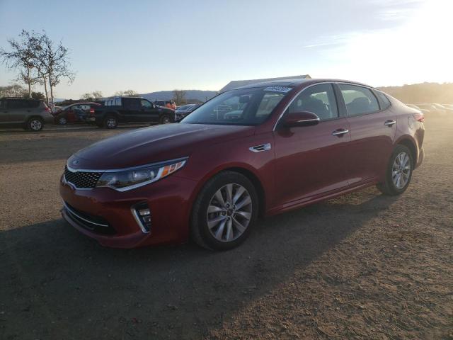 KIA OPTIMA LX 2018 with VIN 5XXGT4L36JG206488 - Photo from auction