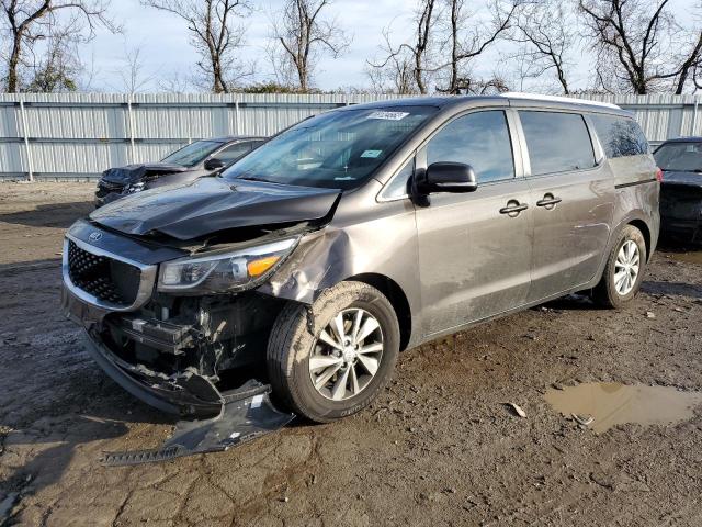 KIA SEDONA LX 2016 with VIN KNDMB5C16G6100978 - Photo from auction