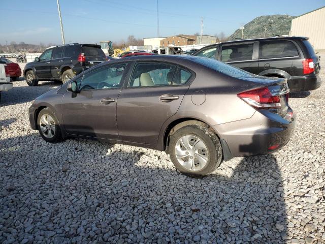 Photo 2 from auction – 2013 HONDA CIVIC LX with VIN 19XFB2F55DE010667