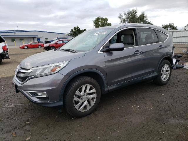 HONDA CR-V EXL 2015 with VIN 2HKRM3H71FH529077 - Photo from auction