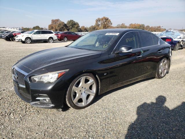 INFINITI Q50 BASE 2015 with VIN JN1BV7AP2FM337224 - Photo from auction
