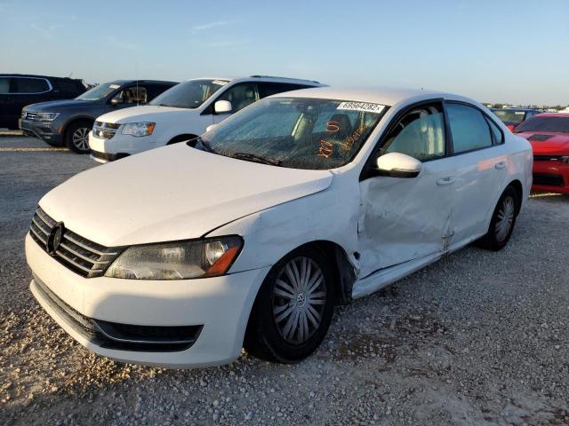 VOLKSWAGEN PASSAT S 2014 with VIN 1VWAP7A39EC004150 - Photo from auction