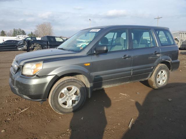 HONDA PILOT LX 2007 with VIN 2HKYF18117H522962 - Photo from auction