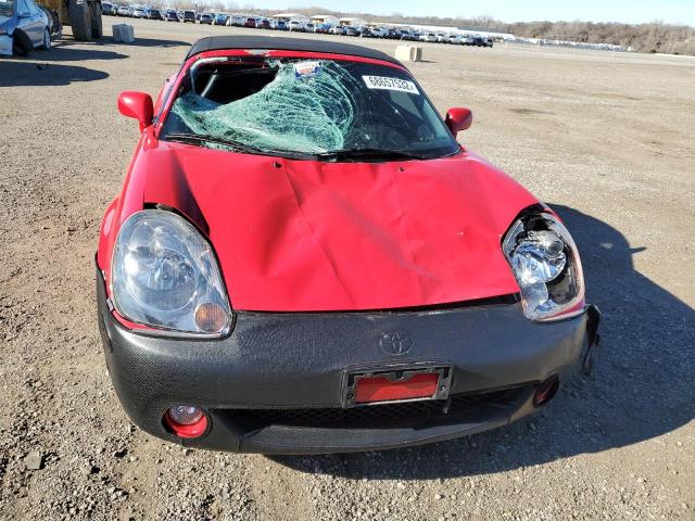Photo 5 from auction – 2003 TOYOTA MR2 SPYDER with VIN JTDFR320630054843