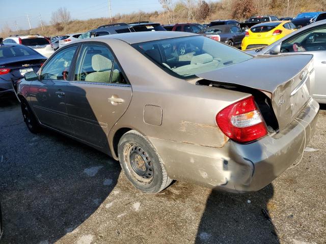 Photo 2 from auction – 2002 TOYOTA CAMRY LE with VIN 4T1BE32KX2U572260
