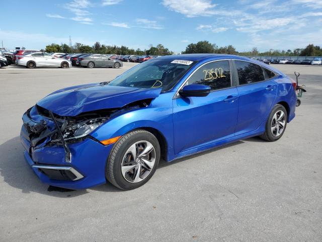 HONDA CIVIC LX 2020 with VIN 19XFC2F63LE013653 - Photo from auction