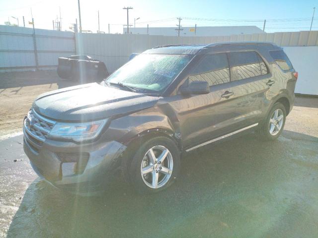 FORD EXPLORER X 2018 with VIN 1FM5K7DH3JGB80653 - Photo from auction