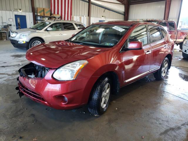 NISSAN ROGUE S 2013 with VIN JN8AS5MV2DW127339 - Photo from auction