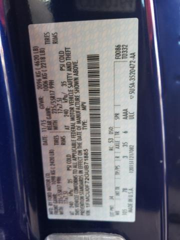 Photo 14 from auction – 2016 FORD ESCAPE S with VIN 1FMCU0F72GUB71885