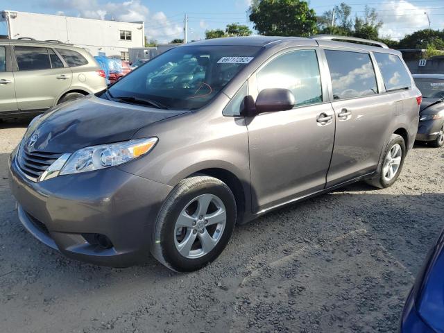 TOYOTA SIENNA LE 2015 with VIN 5TDKK3DC7FS651981 - Photo from auction