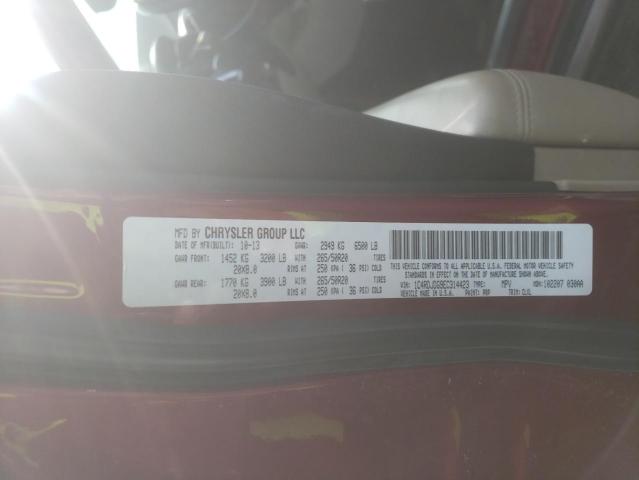Photo 14 from auction – 2014 DODGE DURANGO LI with VIN 1C4RDJDG9EC314423