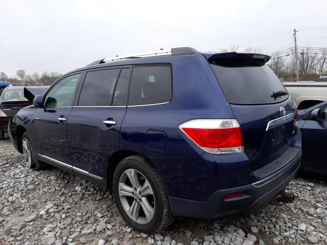 Photo 2 from auction – 2013 TOYOTA HIGHLANDER with VIN 5TDDK3EH3DS241050