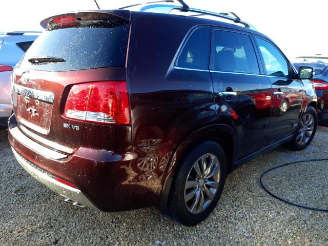 Photo 3 from auction – 2012 KIA SORENTO SX with VIN 5XYKWDA2XCG266073
