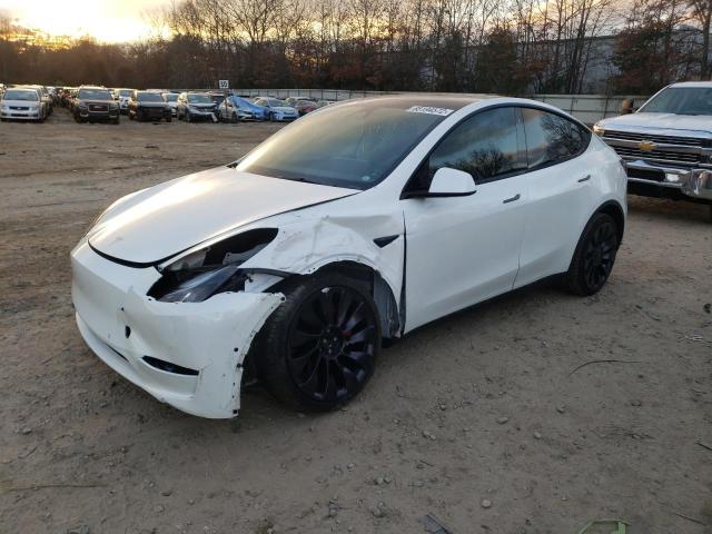 TESLA MODEL Y 2021 with VIN 5YJYGDEF1MF240152 - Photo from auction