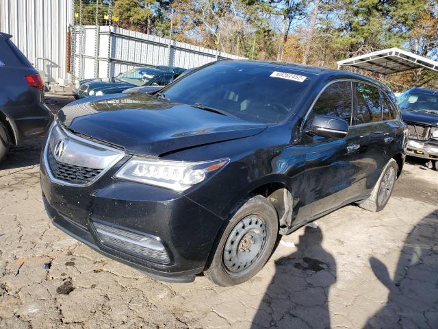 ACURA MDX TECHNO 2016 with VIN 5FRYD4H42GB021903 - Photo from auction