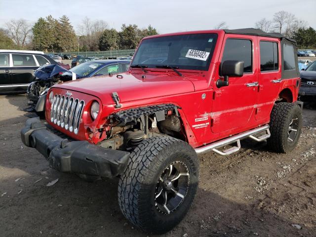 JEEP WRANGLER U 2012 with VIN 1C4HJWDG5CL276526 - Photo from auction