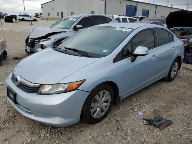 Photo 1 from auction – 2012 HONDA CIVIC LX with VIN 2HGFB2F5XCH562539