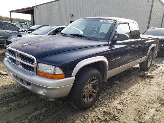 DODGE DAKOTA BAS 2002 with VIN 1B7GL42N72S663966 - Photo from auction