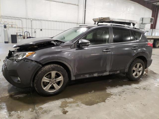 TOYOTA RAV4 XLE 2015 with VIN JTMRFREV1FJ022574 - Photo from auction