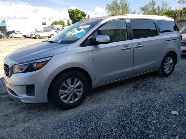 KIA SEDONA LX 2017 with VIN KNDMB5C19H6283164 - Photo from auction