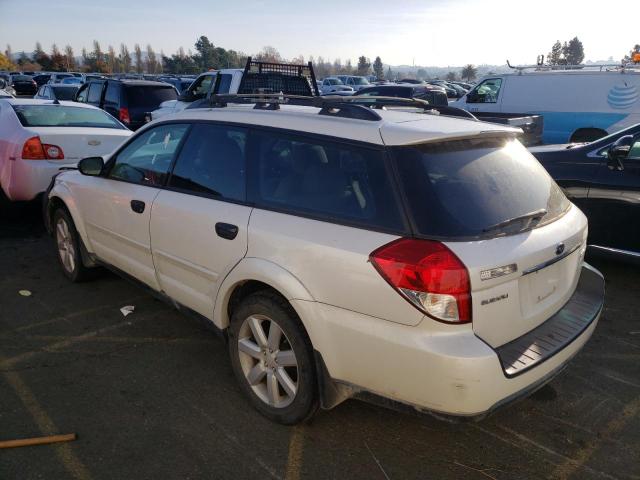 Photo 2 from auction – 2008 SUBARU OUTBACK 2. with VIN 4S4BP61C787345668