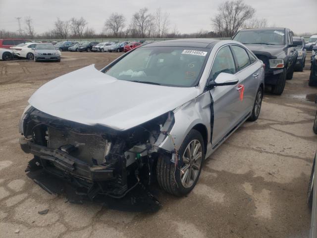 HYUNDAI SONATA SPO 2016 with VIN 5NPE34AF4GH420168 - Photo from auction