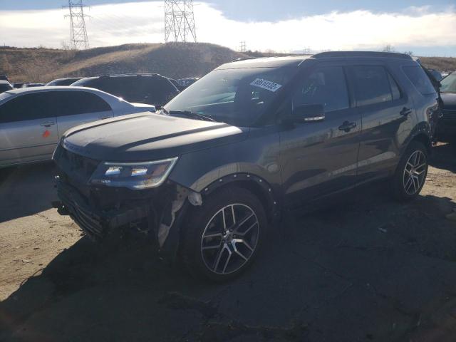 FORD EXPLORER S 2017 with VIN 1FM5K8GTXHGB23253 - Photo from auction