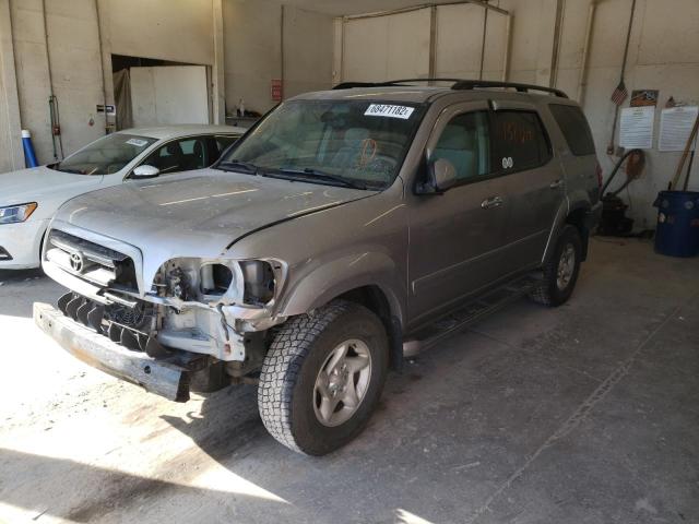 TOYOTA SEQUOIA SR 2002 with VIN 5TDBT44A52S130947 - Photo from auction