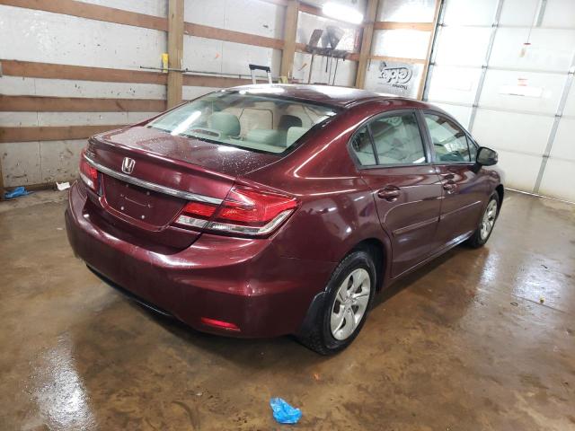 Photo 3 from auction – 2013 HONDA CIVIC LX with VIN 19XFB2F59DE016679