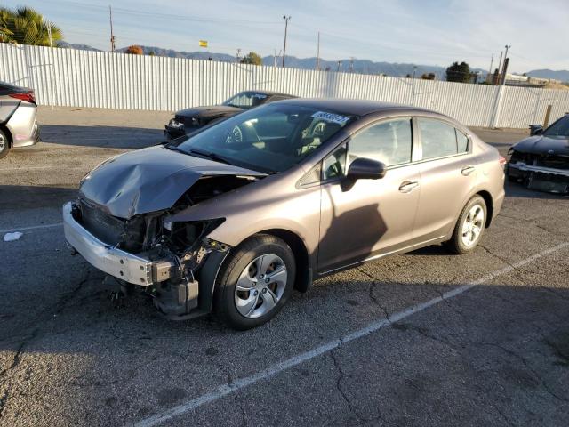 Photo 1 from auction – 2015 HONDA CIVIC LX with VIN 19XFB2F5XFE284739