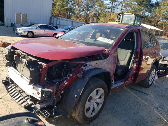 TOYOTA RAV4 LE 2020 with VIN JTMH1RFV7LD049992 - Photo from auction