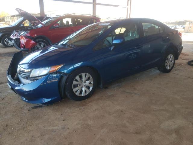 HONDA CIVIC LX 2012 with VIN 2HGFB2F56CH542451 - Photo from auction