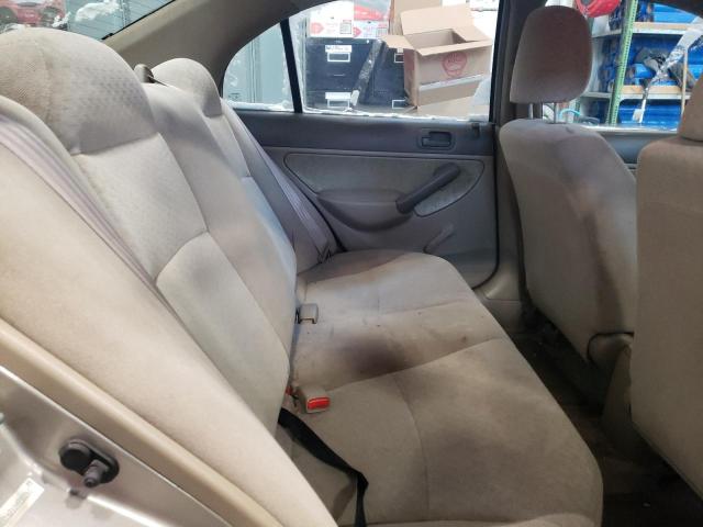 Photo 10 from auction – 2001 HONDA CIVIC DX with VIN 2HGES16211H930261
