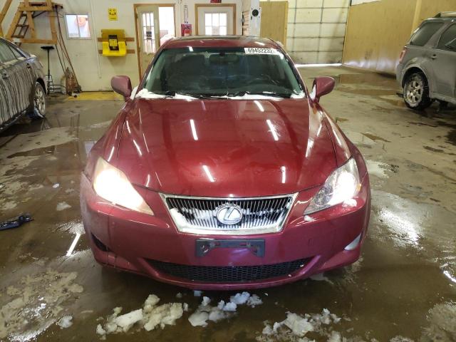Photo 5 from auction – 2006 LEXUS IS 250 with VIN JTHCK262865000754