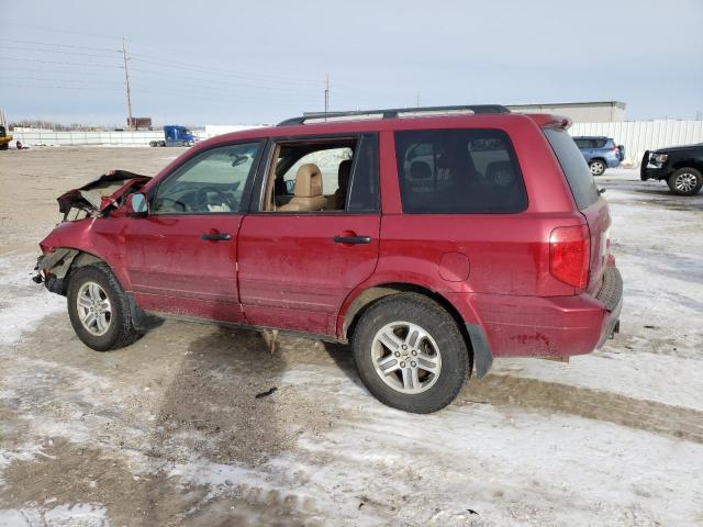 Photo 2 from auction – 2005 HONDA PILOT EXL with VIN 2HKYF18585H573388