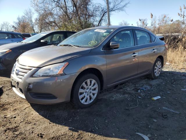 NISSAN SENTRA S 2015 with VIN 3N1AB7AP6FY372012 - Photo from auction