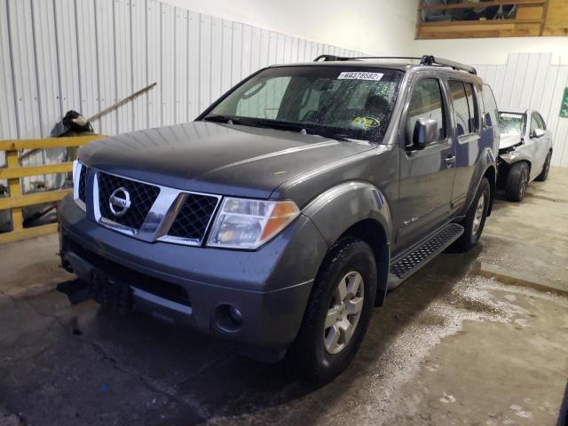 NISSAN PATHFINDER 2005 with VIN 5N1AR18W45C714658 - Photo from auction