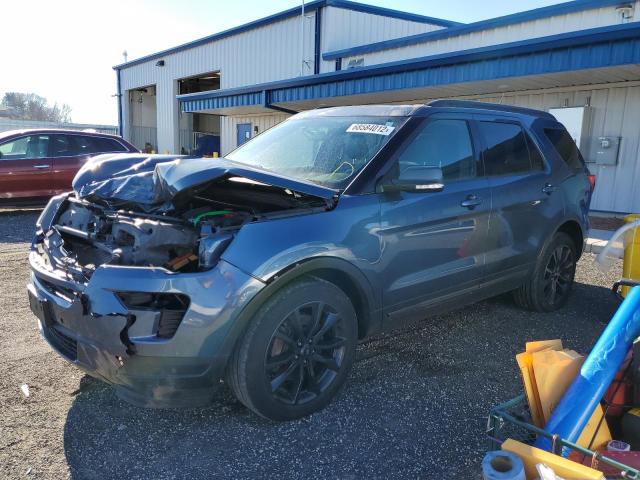 FORD EXPLORER X 2018 with VIN 1FM5K8D87JGC12591 - Photo from auction