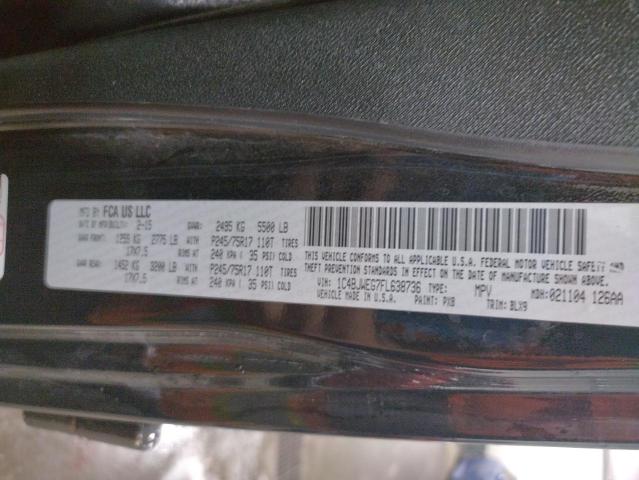 Photo 14 from auction – 2015 JEEP WRANGLER U with VIN 1C4BJWEG7FL638736