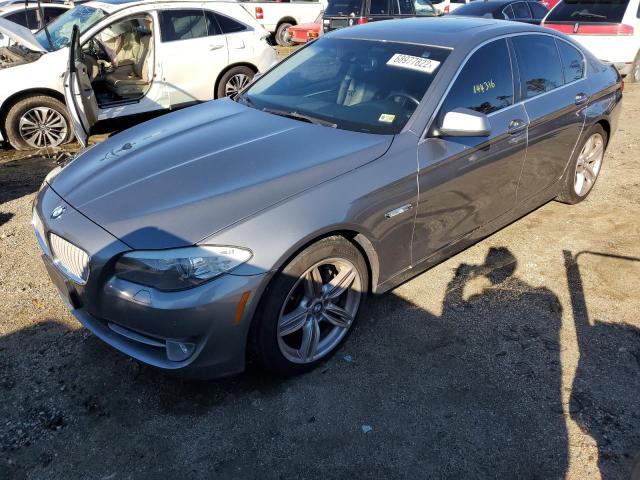 BMW 550 I 2011 with VIN WBAFR9C59BC758283 - Photo from auction