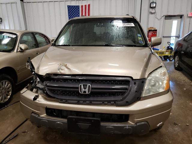 Photo 5 from auction – 2005 HONDA PILOT EXL with VIN 5FNYF18605B018362