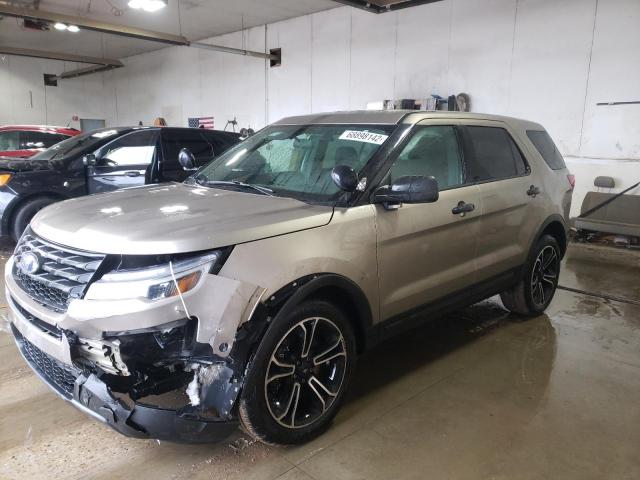 FORD EXPLORER P 2017 with VIN 1FM5K8AR7HGD06803 - Photo from auction